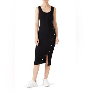 525 AMERICAN SNAP RIB TANK MAXI DRESS